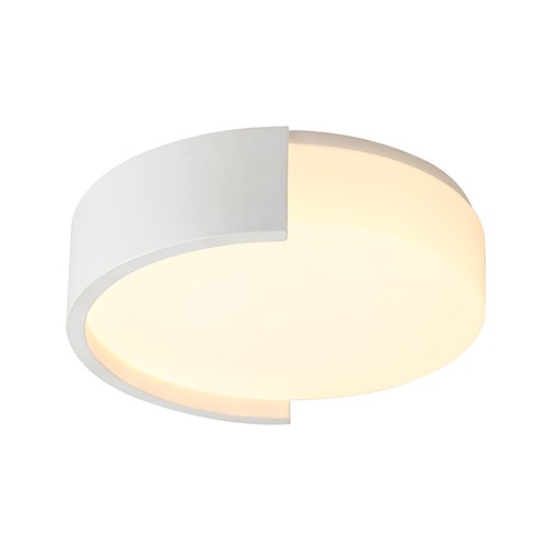 48W LED designer loftslampe - Ø45cm, 3-i-1 CCT, dæmpbar, hvid, inkl. fjernbetjening