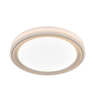 V-Tac 30W/60W/30W Designer loftlampe med fjernbetjening - 3-i-1 CCT, dæmpbar, guld kant, inkl. lyskilde