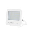 V-Tac 50W LED projektør - 135lm/W, IP65, hvidt hus, 6500K, Cree chip, 6 års garanti