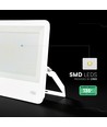300W LED projektør - 135lm/W, IP65, hvidt hus, 6 års garanti, CREE Chip,