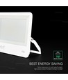 300W LED projektør - 135lm/W, IP65, hvidt hus, 6 års garanti, CREE Chip,