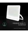300W LED projektør - 135lm/W, IP65, hvidt hus, 6 års garanti, CREE Chip,