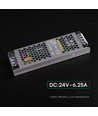 150W / 24V DC strømforsyning til LED strips - 6.25A, IP20, Slim design