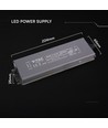 150W / 24V DC strømforsyning til LED strips - 6.25A, IP67 vandtæt