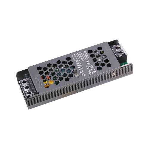 60W / 12V DC Slim strømforsyning til LED strips - 5A, IP20 indendørs