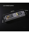 75W / 12V DC strømforsyning til LED strips - 6.25A, IP20, Slim design