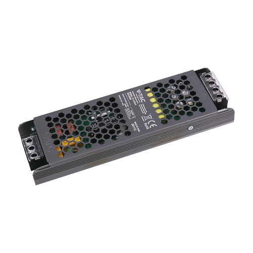 150W / 12V DC strømforsyning til LED strips - 12.5A, IP20, Slim design
