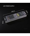 250W / 12V DC strømforsyning til LED strips - 20.83A, IP20, Slim design