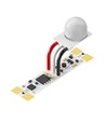 PIR sensor til aluprofil - Passer til 10mm strip, 12V (60W), 24V (120W),