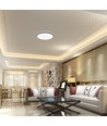 V-Tac 40W LED loftslampe med fjernbetjening - 3-i-1 CCT, dæmpbar, træ finish, Designer Domelight