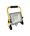 50W LED arbejdslampe med L-stativ - 3m ledning, 4000K, sort hus, CREE chip