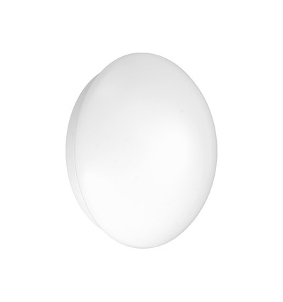 V-Tac loftlampe med mikrobølge sensor - Hvid, til E27 pære, indbygget bevægelsessensor