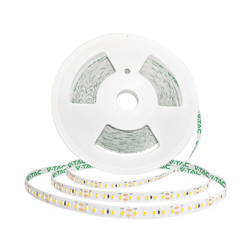 V-Tac 20m 8W/m Ultra Long LED strip - 24V, IP20, 4000K, 120 LED pr. meter