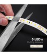 20m 8W/m LED strip, 24V - IP20, 6500K, Ultra Long, 120 LED pr. meter