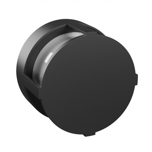 10W Rund CCT væglampe - IP65, sort, 360°, 3-i-1 CCT