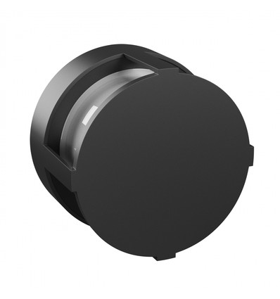 10W Rund CCT væglampe - IP65, sort, 360°, 3-i-1 CCT