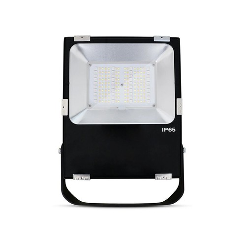 Outlet: 50W LED projektør - IP65, sort, 4000K