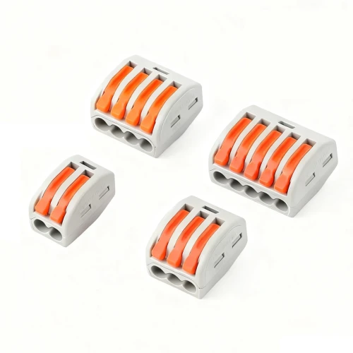 Samlemuffer sæt 46 stk. - 0,32-2,5 mm² til 2/3/4/5 ledninger