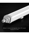 120cm 36W vandtæt komplet LED armatur - IP65, 120lm/W, CREE Chip, 6500K, 6 års garanti