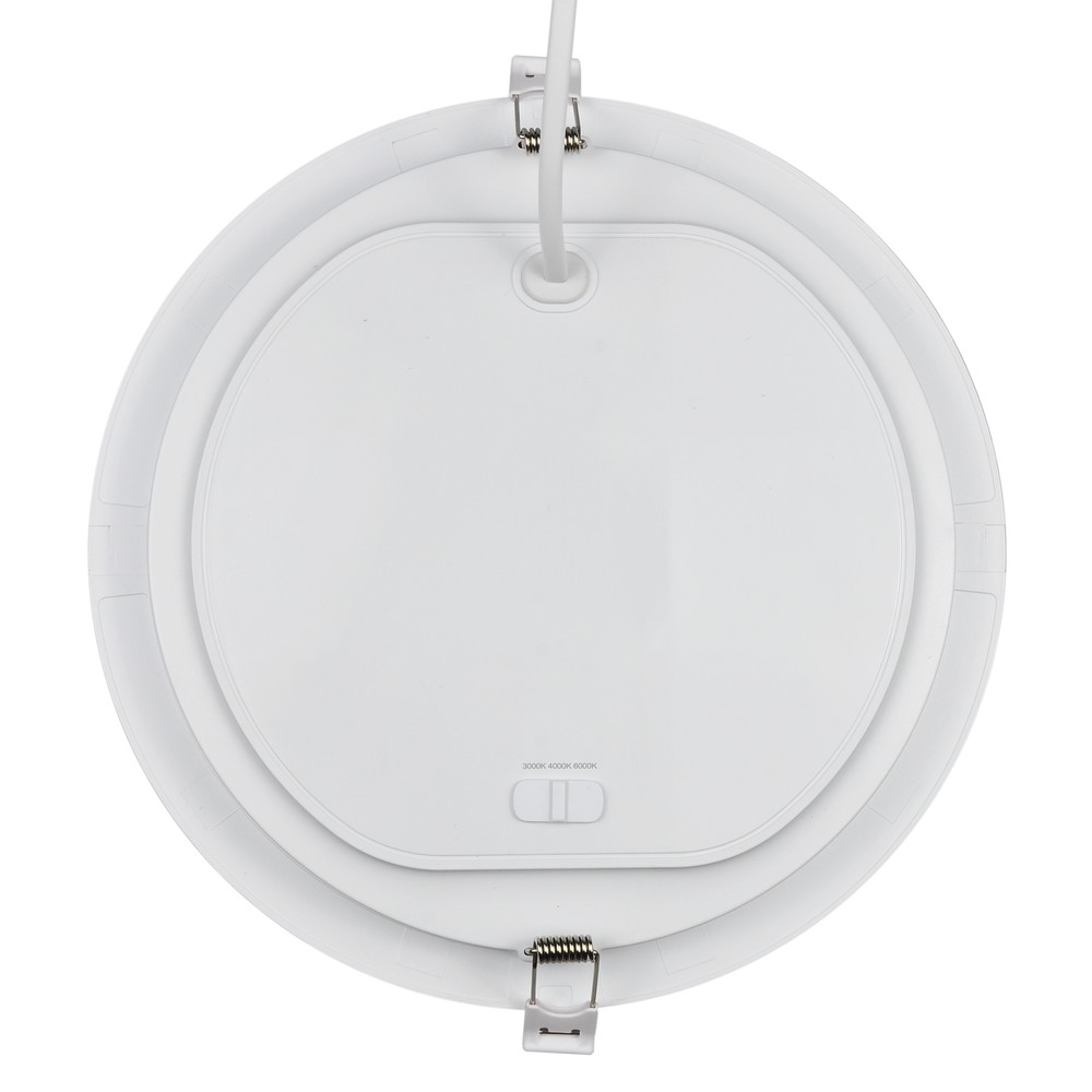 24W Dure 3 LED loftslampe – CCT, IP54, Ø22,5cm, hvid, 110° lysvinkel – Dæmpbar : Ikke dæmpbar