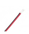20m Kabel rød/sort - 2x0,35mm², 12-24V, til LED strip