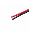 10m 1,2mm² kabel rød/sort - 2-ledet (16AWG), 12V-24V, til LED strip