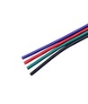 100m RGB Kabel - 4x1,3mm²(16AWG), 12-24V, til LED strip