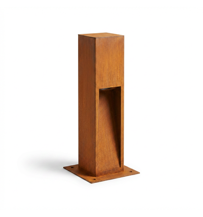 Corten havelampe - 50cm, 12W, IP65 udendørs, inkl. lyskilde