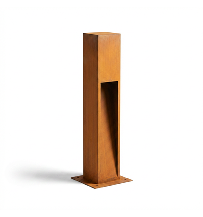 Corten havelampe - 70 cm, 12W, IP65 udendørs, inkl. lyskilde