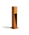 Corten havelampe - 70 cm, 12W, IP65 udendørs, inkl. lyskilde