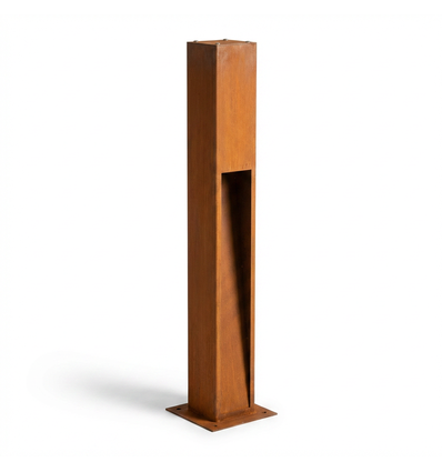 Corten havelampe - 100 cm, 12W, IP65 udendørs, inkl. lyskilde