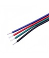 5m RGB Kabel - 4x0,35mm², 12-24V, til LED strip