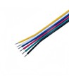 5m RGB+CCT-kabel til LED strip - 6x0,35 mm², 12/24V