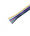 100m RGBCCT kabel - 6x0,35mm², 12-24V, til LED strip