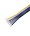 100m RGBCCT Kabel - 6x1,3mm²(16AWG), 12-24V, til LED strip