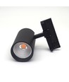LEDlife RA98 skinnespot 29W - 110lm/w, sort, 3-faset