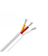 10m CCT Kabel, hvid rund - 3x0,35mm², 12-24V, til LED strip
