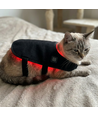 Lysterapi vest til hund eller kat - Infrarød, 10W, med batteri, 52 x 30 cm