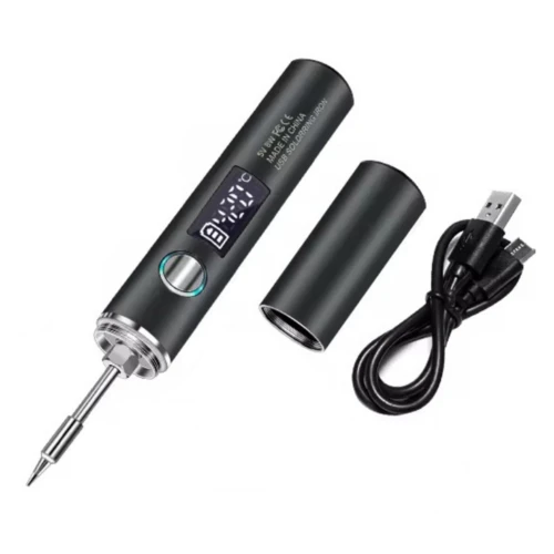 Loddekolbe justerbar temperatur - USB, transportabel