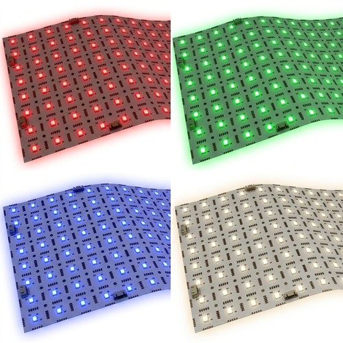 49x24 45W foldbar RGB+NW LED ark RA95 - 24V DC, IP20