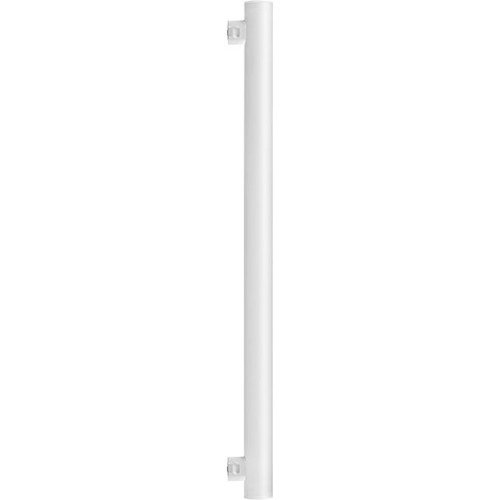 S14s 7W dæmpbar LED pære - 2700K, Opal, 640lm, T30 rørpære