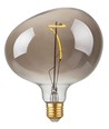 E27 4W LED Filament Flex Snoopy G150 - 130lm, 2200K, dæmpbar, røgfarvet glas