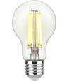 E27 3,8W dæmpbar LED filamentpære - A60, 806lm, Klasse A, klar glas, 2700K