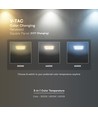 24W Firkantet LED indbygningspanel - Backlit, 3-i-1 CCT, CREE chip, 6 års garanti