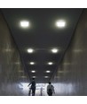 18W CCT LED loftlampe kvadratisk - 3-i-1 farvevalg, Cree chip, 6 års garanti