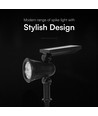 1,54W Solcelle havespot med spyd - 5,5V, IP54, 3000K, 2200mAh batteri