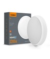 30W LED loftslampe med sensor - 5CCT, hvid kant, indbygget bevægelsessensor