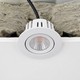 7W RA96 CCT + DimToWarm indbygningsspot til isolering - dæmpbar, Hul: Ø6,8 cm, Mål: Ø9,3 cm
