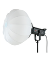 Lanterne-Softbox, Ø65cm - Blødt 270° lys, Passer til 200W og 300W projektør til foto og video