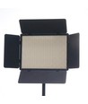 200W LED-lyspanel til foto og video - Inkl. Barndoors, Justerbar CCT og 8 effekter